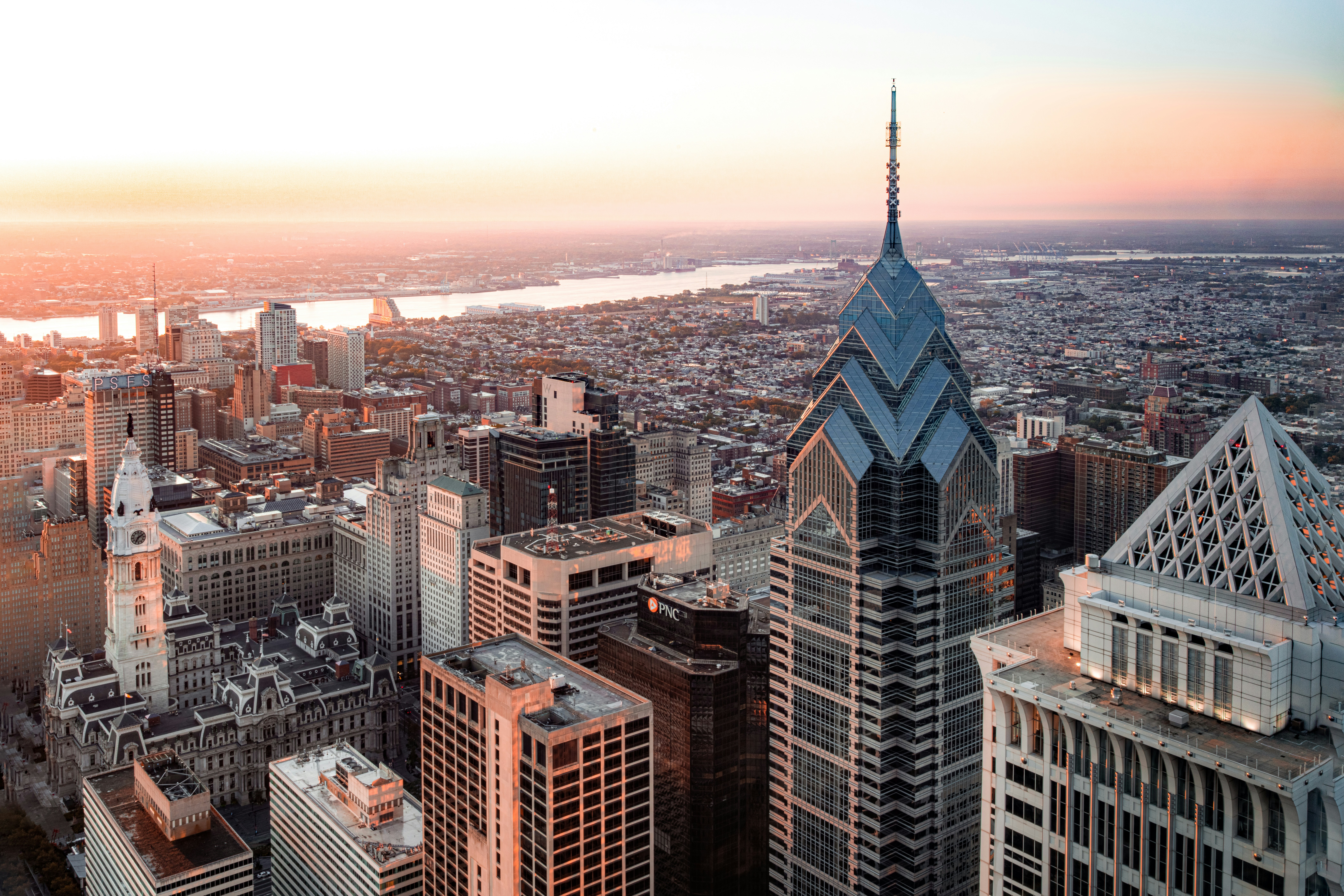 Philadelphia skyline — Yona Construction